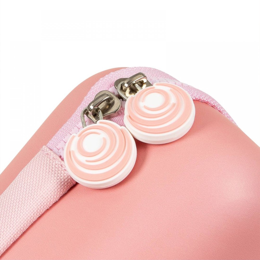 Σακίδιο Πλάτης Little Hugs School Bus Eva Pink