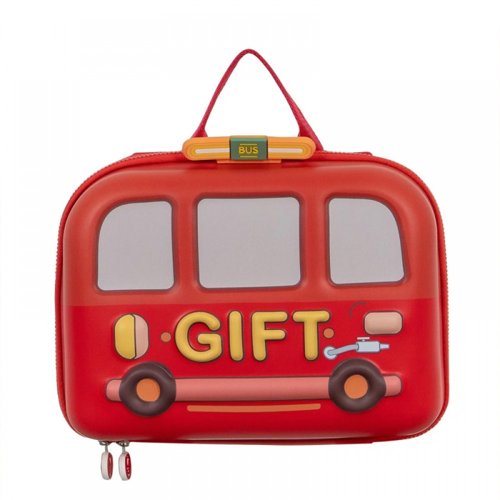 Σακίδιο Πλάτης Little Hugs School Bus Eva Red
