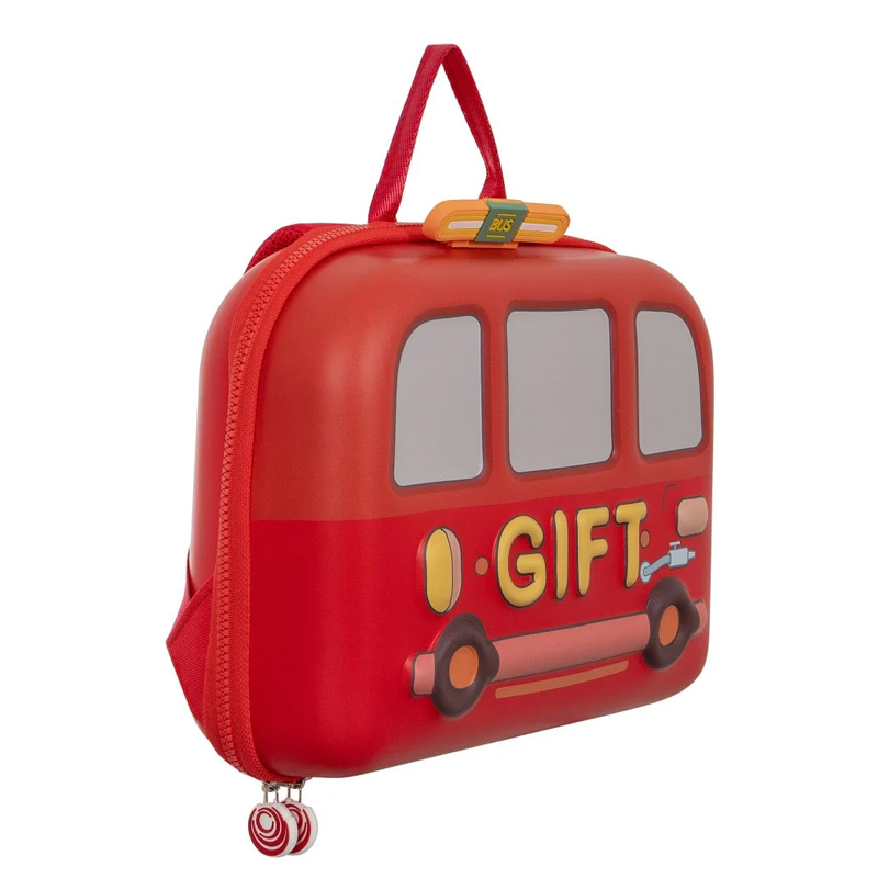 Σακίδιο Πλάτης Little Hugs School Bus Eva Red