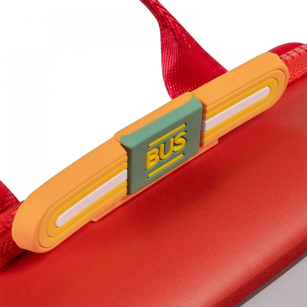 Σακίδιο Πλάτης Little Hugs School Bus Eva Red