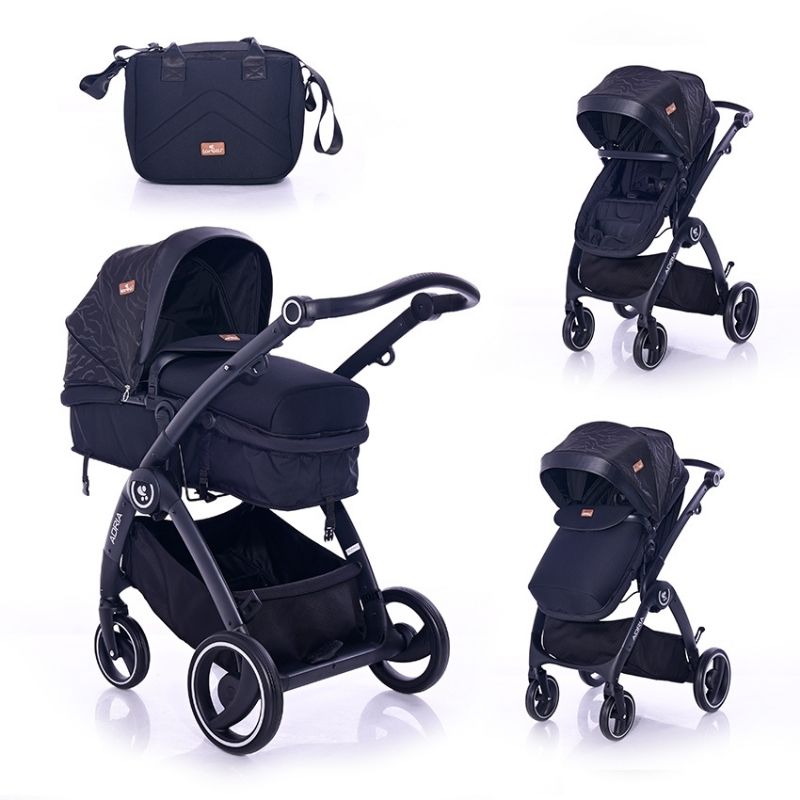 Πολυκαρότσι Lorelli Adria 2 in 1 Black 