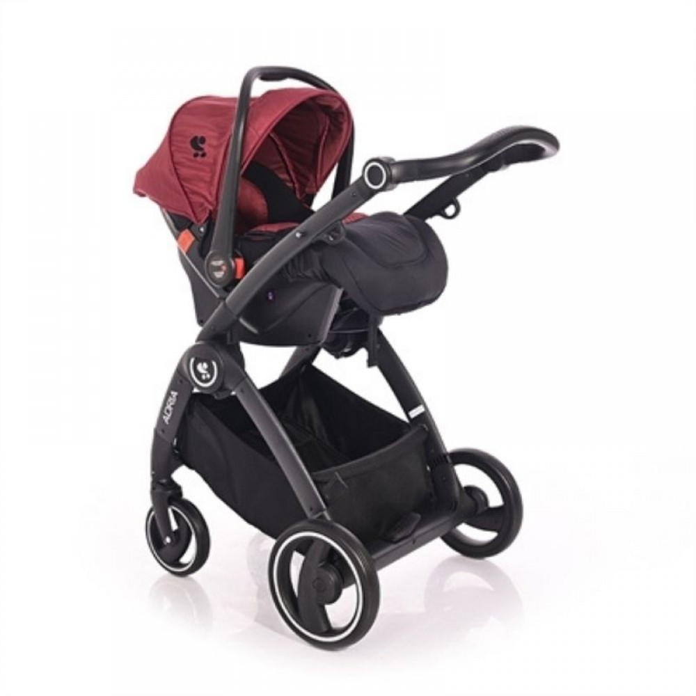 Πολυκαρότσι Lorelli Adria 2 in 1 Black Red