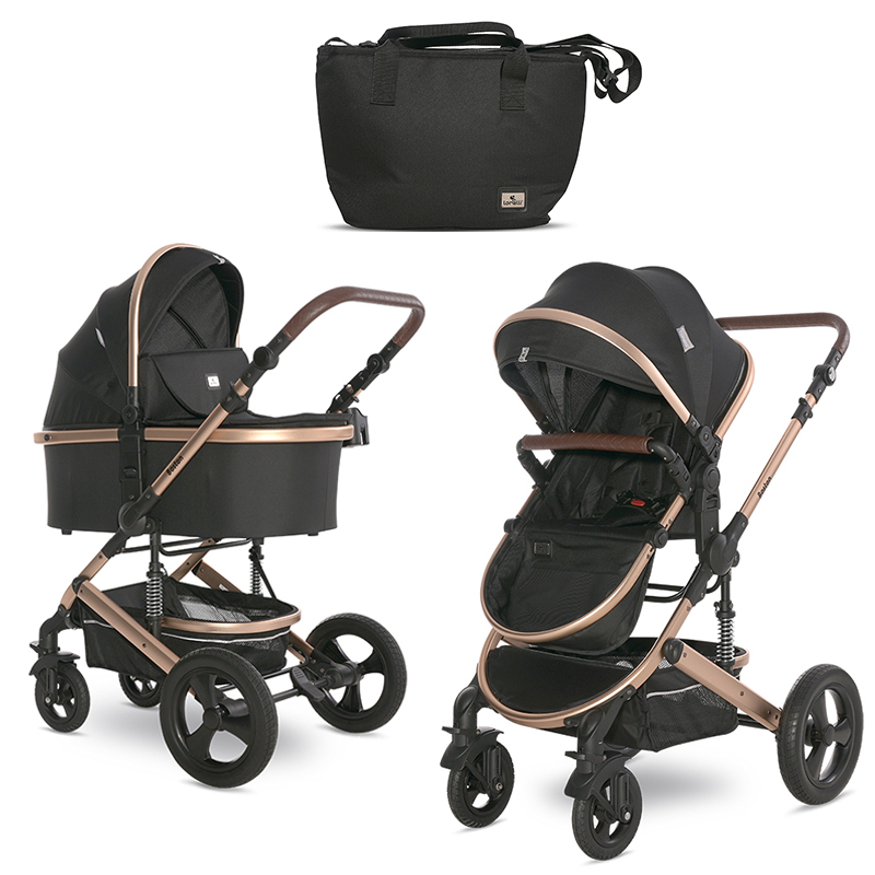 Πολυκαρότσι Lorelli Boston 2in1 Black 