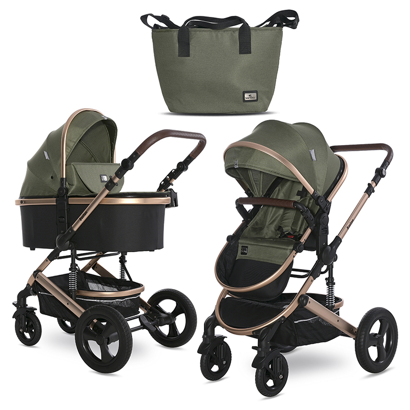Πολυκαρότσι Lorelli Boston 2in1 Loden Green