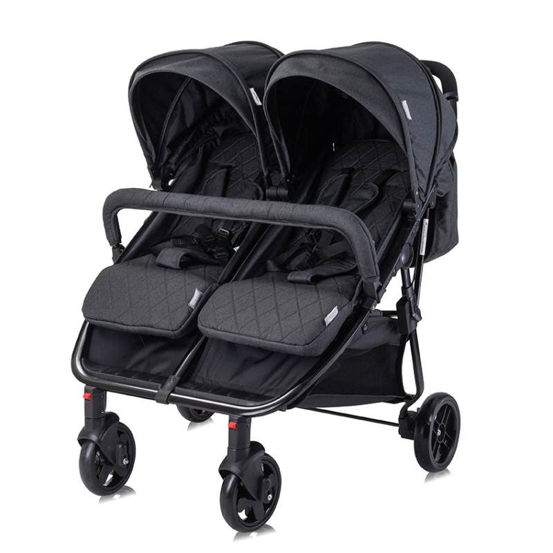 Καρότσι Διδύμων Lorelli Duo Black