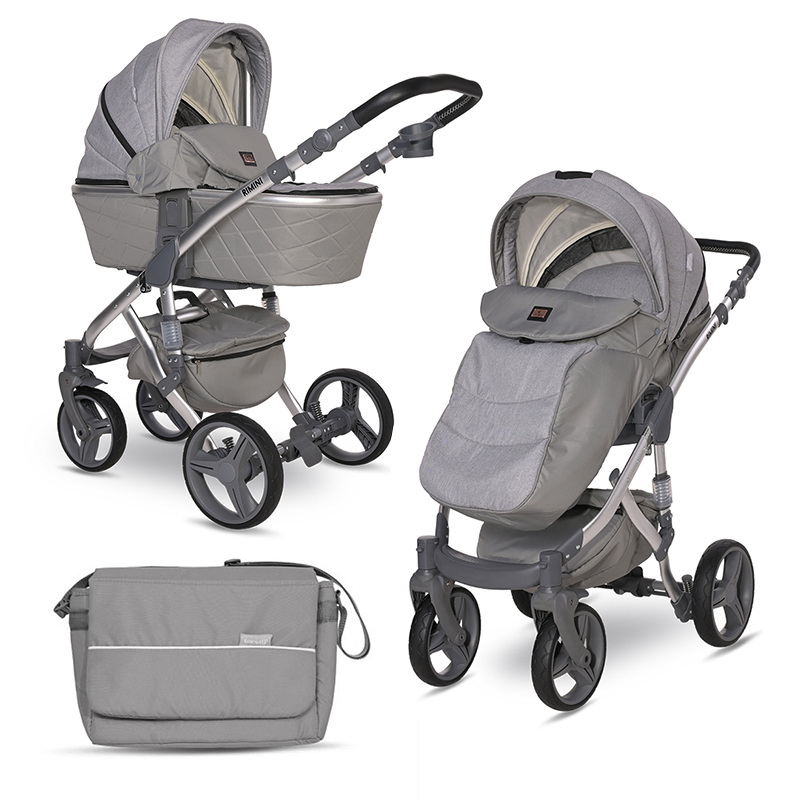 Πολυκαρότσι Lorelli Rimini Premium 2in1 Premium Grey