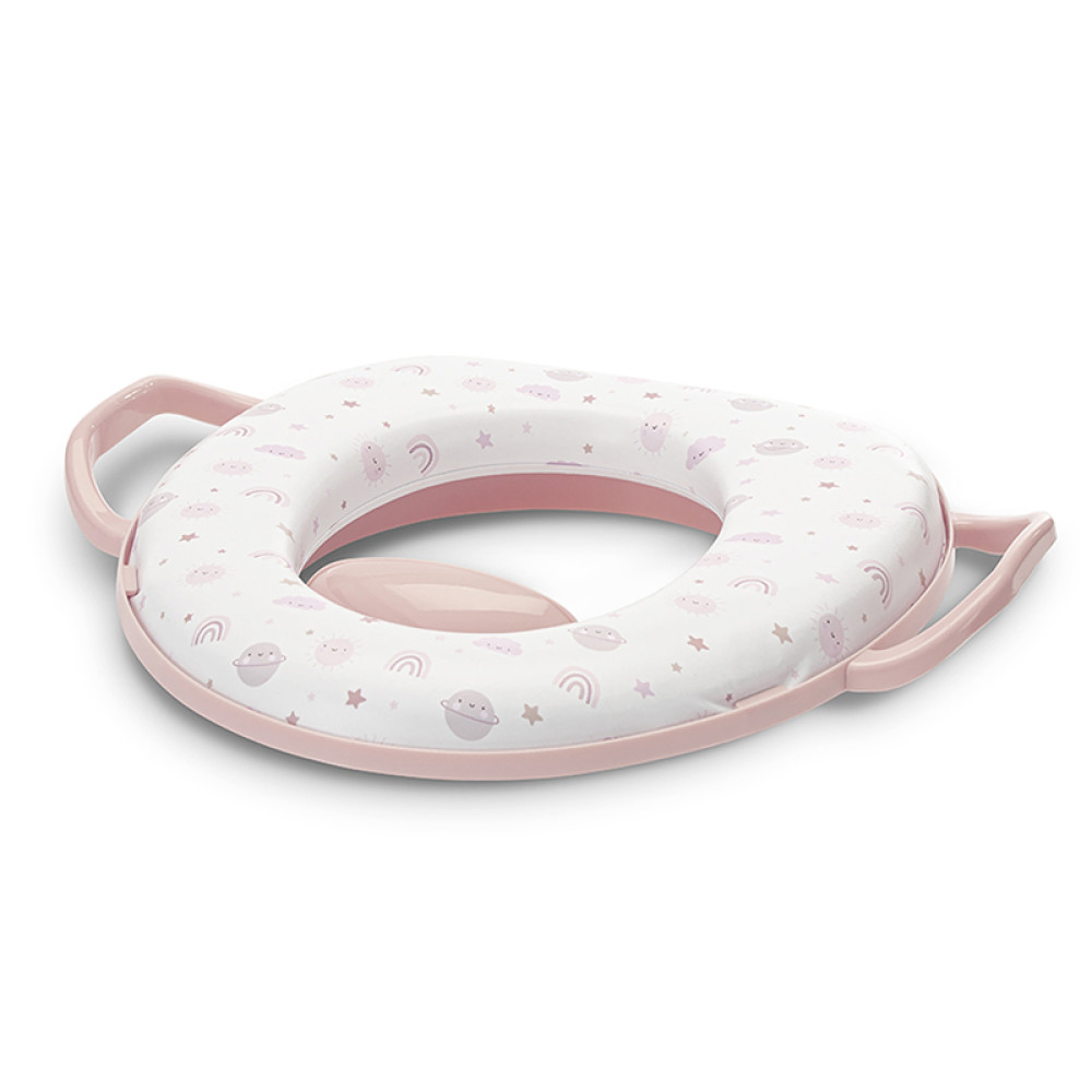 Εκπαιδευτικό Μαλακό Κάθισμα Τουαλέτας Lorelli Planets Pink
