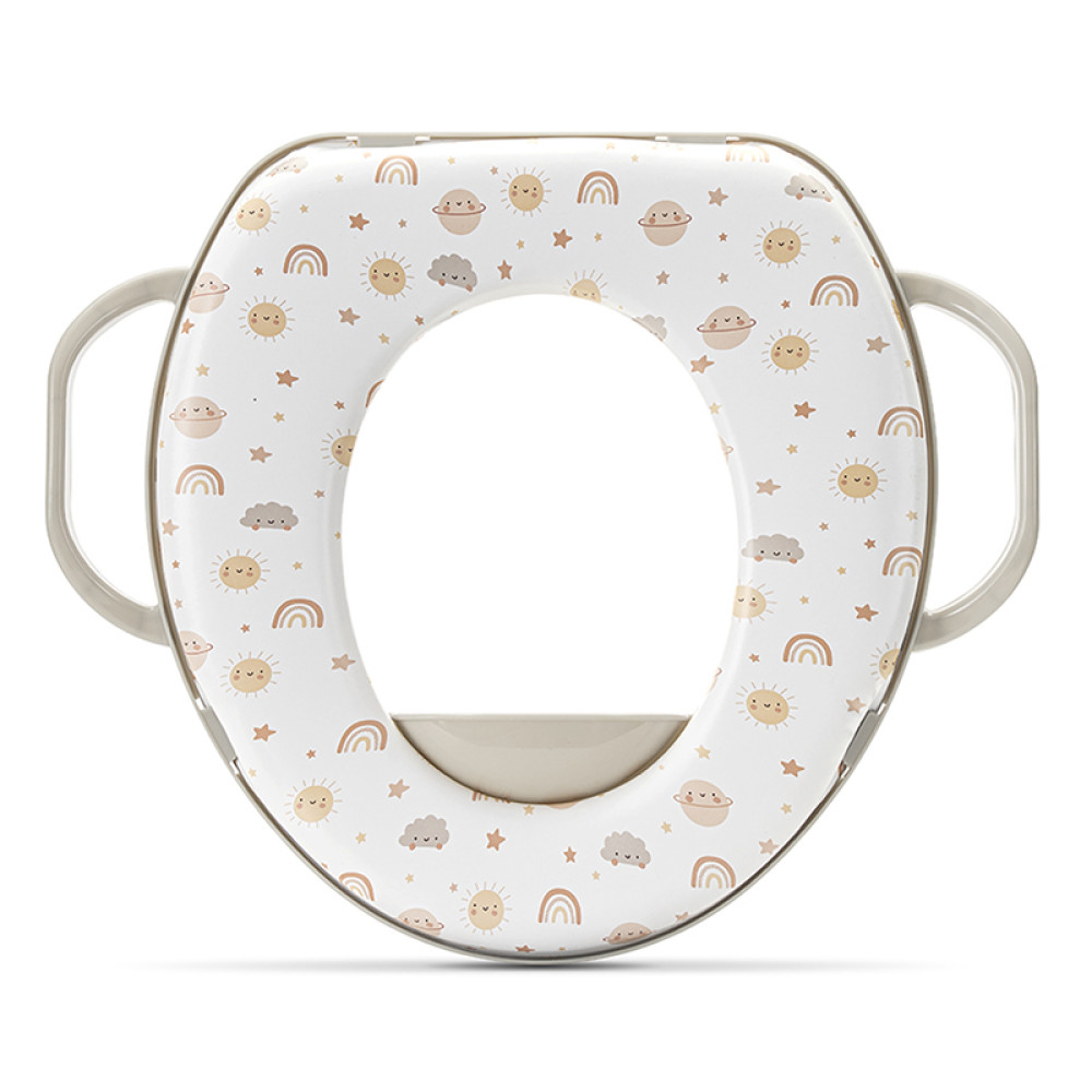Εκπαιδευτικό Μαλακό Κάθισμα Τουαλέτας Lorelli Planets Beige