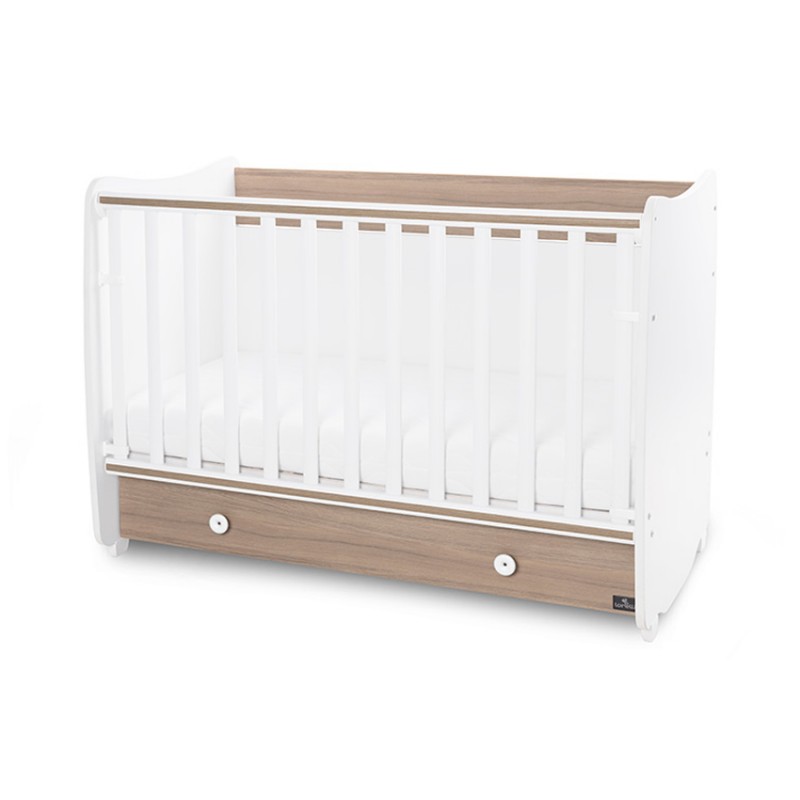 Βρεφικό κρεβάτι Lorelli Dream 60x120 μετατρεπόμενο White / Amber