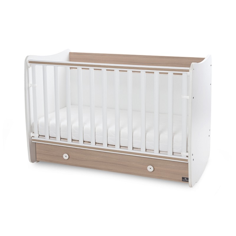 Βρεφικό κρεβάτι Lorelli Dream 60x120 μετατρεπόμενο White / Amber