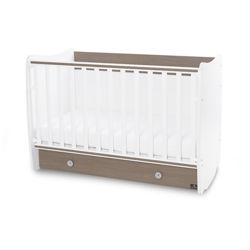 Βρεφικό κρεβάτι Lorelli Dream 60x120 μετατρεπόμενο White / Coffee