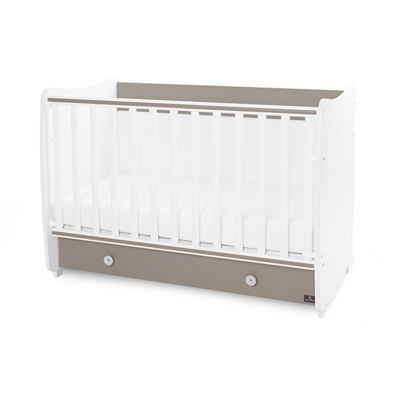Βρεφικό κρεβάτι Lorelli Dream 60x120 μετατρεπόμενο White / String