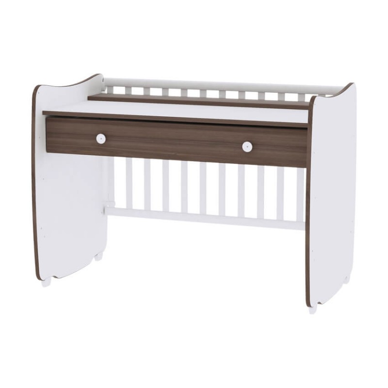 Βρεφικό κρεβάτι Lorelli Dream 60x120 μετατρεπόμενο White Artwood