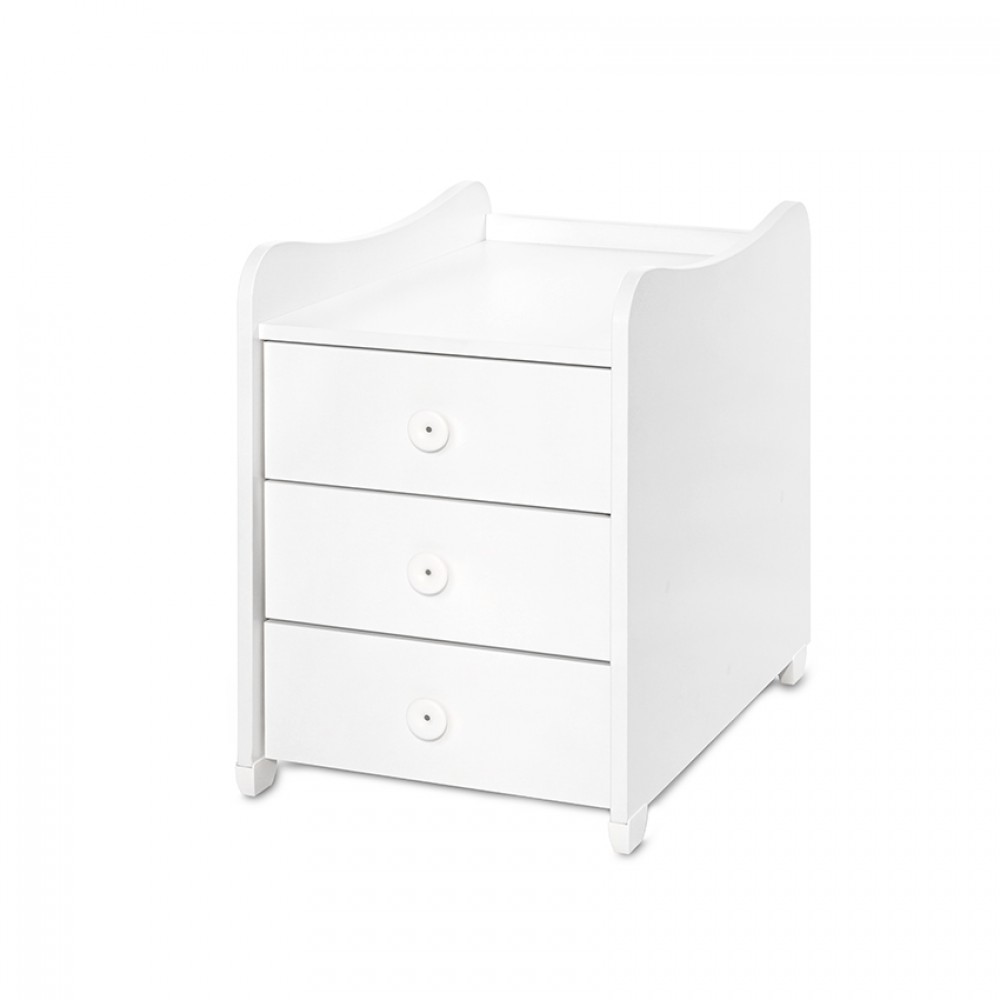 Πολυμορφικό Κρεβάτι Lorelli Maxi Plus Trio White