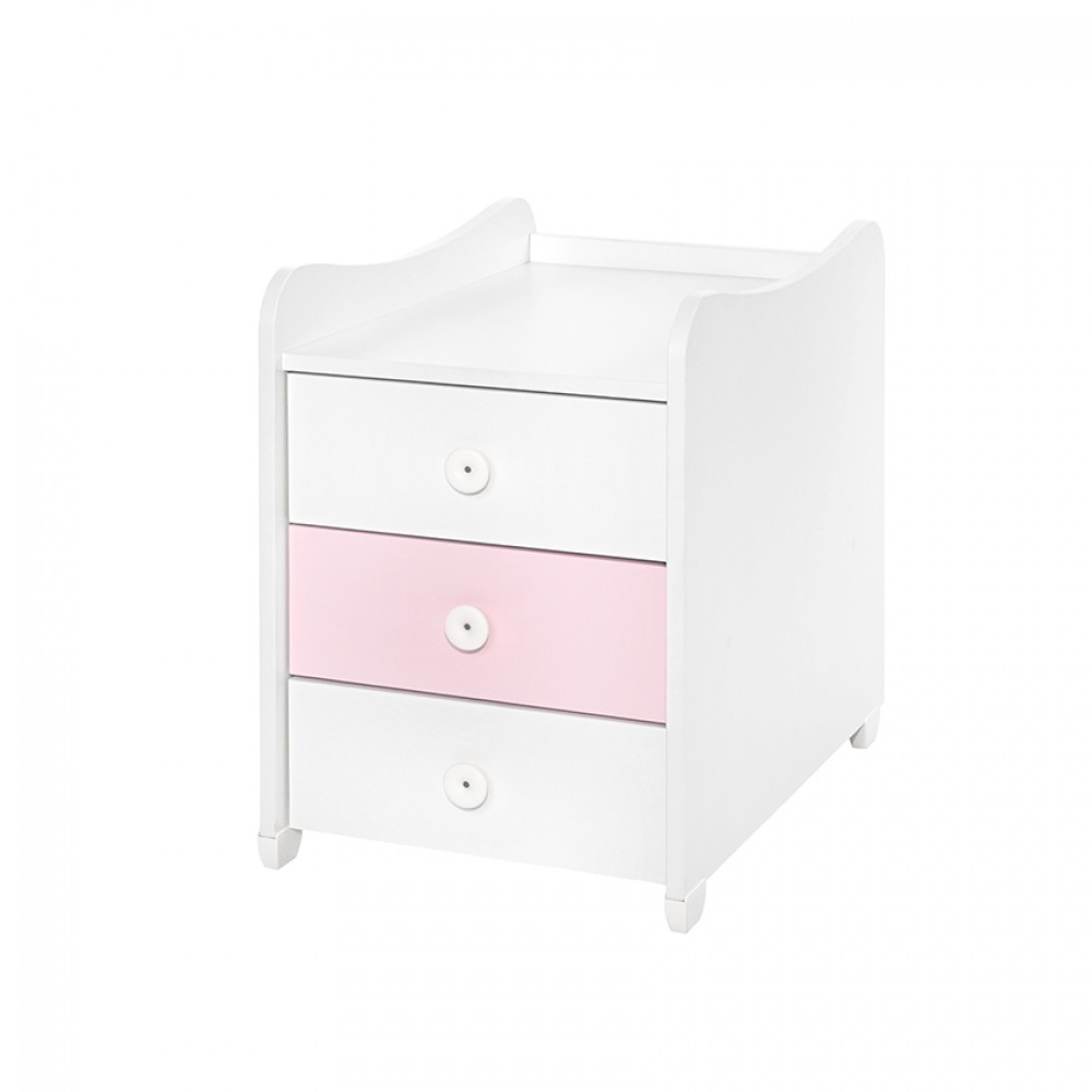 Πολυμορφικό Κρεβάτι Lorelli Maxi Plus White / Orchid Pink