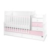 Πολυμορφικό Κρεβάτι Lorelli Maxi Plus White / Orchid Pink