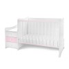 Πολυμορφικό Κρεβάτι Lorelli Maxi Plus White / Orchid Pink