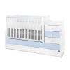 Πολυμορφικό Κρεβάτι Lorelli Maxi Plus White / Baby Blue