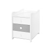 Πολυμορφικό Κρεβάτι Lorelli Maxi Plus White / Stone Grey