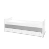 Πολυμορφικό Κρεβάτι Lorelli Maxi Plus White / Stone Grey