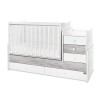Πολυμορφικό Κρεβάτι Lorelli Maxi Plus White / Artwood