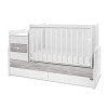 Πολυμορφικό Κρεβάτι Lorelli Maxi Plus White / Artwood
