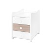 Πολυμορφικό Κρεβάτι Lorelli Maxi Plus White / Amber