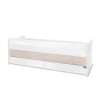 Πολυμορφικό Κρεβάτι Lorelli Maxi Plus White / Light Oak