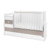 Πολυμορφικό Κρεβάτι Lorelli Maxi Plus White / String