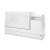Πολυμορφικό Κρεβάτι Lorelli Maxi Plus Trio White