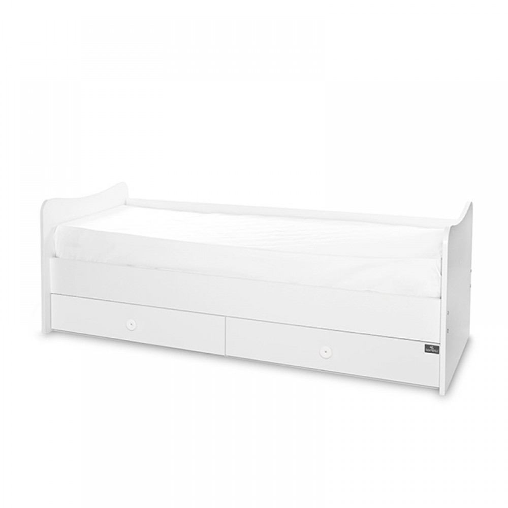 Πολυμορφικό Κρεβάτι Lorelli Maxi Plus Trio White