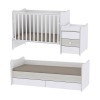 Πολυμορφικό Παιδικό Κρεβάτι Lorelli Maxi Plus White Blue Elm