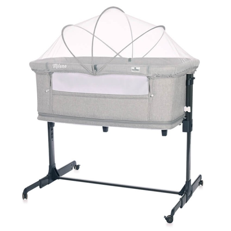 Βρεφικό Λίκνο Lorelli Crib Milano 2in1 Grey