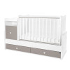 Πολυμορφικό Κρεβάτι Lorelli Trend Plus White/String New