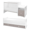 Πολυμορφικό Κρεβάτι Lorelli Trend Plus White/String New