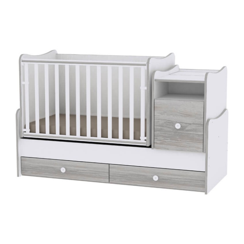 Πολυμορφικό Κρεβάτι Lorelli Trend Plus White Artwood