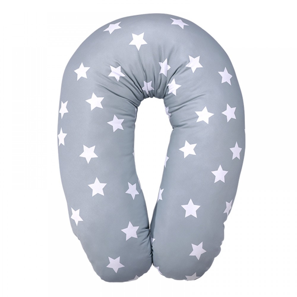 Μαξιλάρι θηλασμού Lorelli Ranforce Stars Blue Grey Mist 190cm