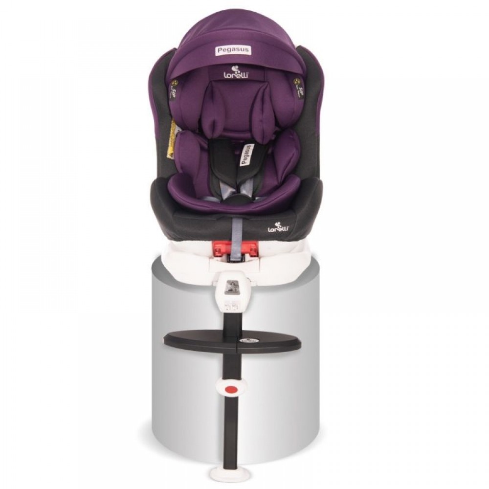 Κάθισμα Αυτοκινήτου Lorelli Pegasus 360° Isofix  0-36kg Grey Violet