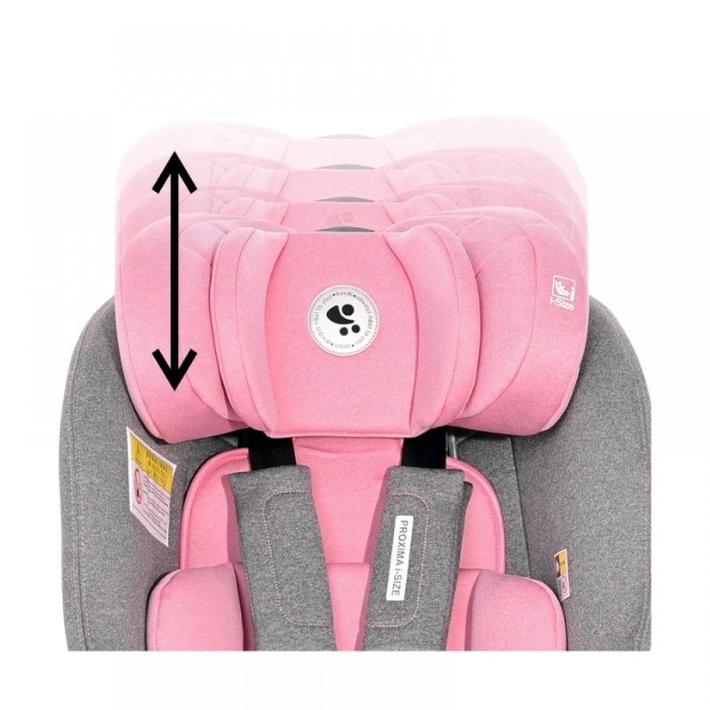 Κάθισμα Αυτοκινήτου Lorelli Proxima i-Size 0-25kg Pink Grey