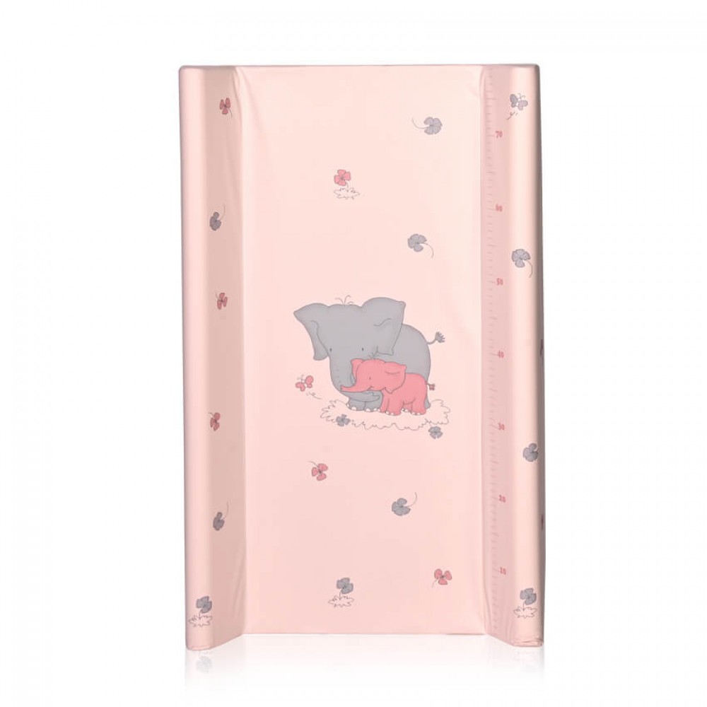 Σκληρή Αλλαξιέρα Lorelli 50x80 cm Pink Elephants Σκληρή Αλλαξιέρα Lorelli 50x80 cm Pink Elephants
