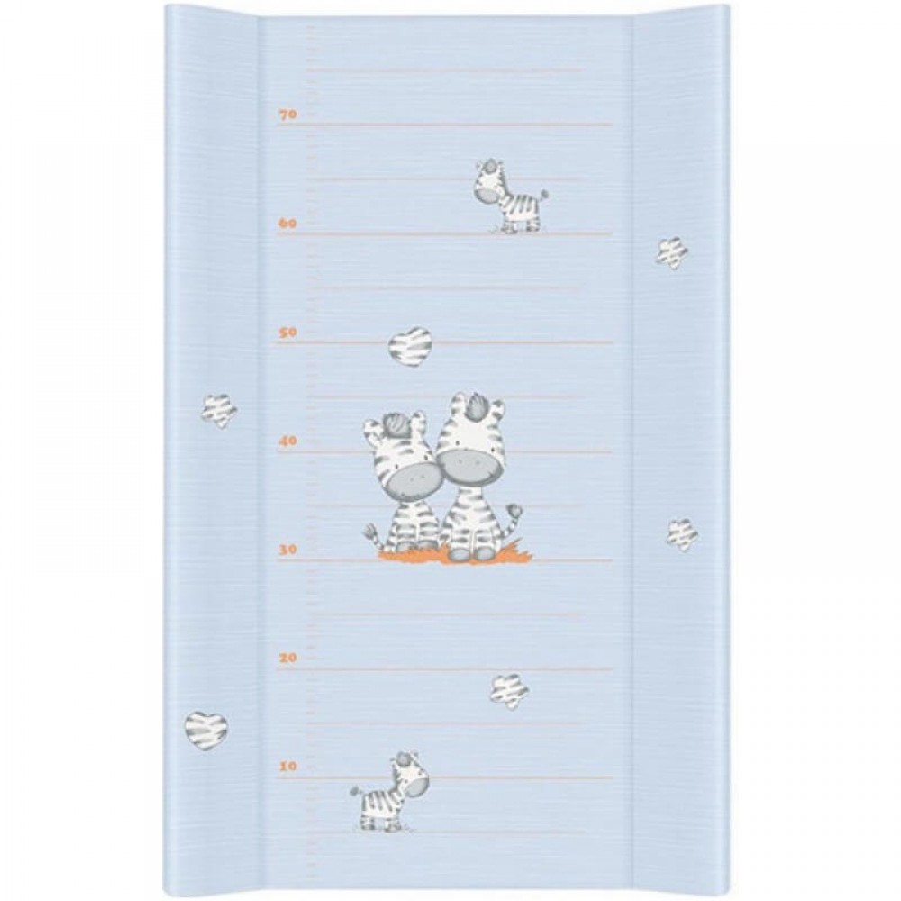 Σκληρή Αλλαξιέρα Lorelli 50x70 cm Blue Zebra Σκληρή Αλλαξιέρα Lorelli 50x70 cm Blue Zebra