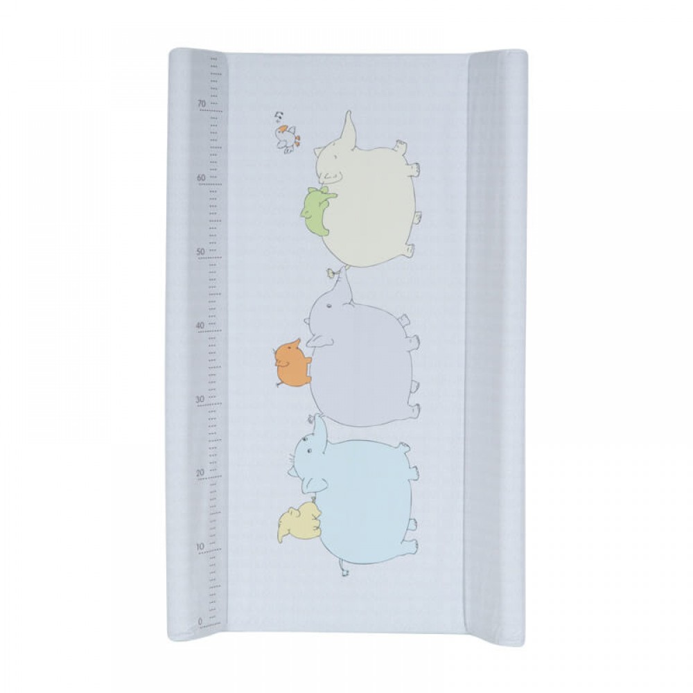 Σκληρή Αλλαξιέρα Lorelli 50x80 cm Grey Elephants Σκληρή Αλλαξιέρα Lorelli 50x80 cm Grey Elephants