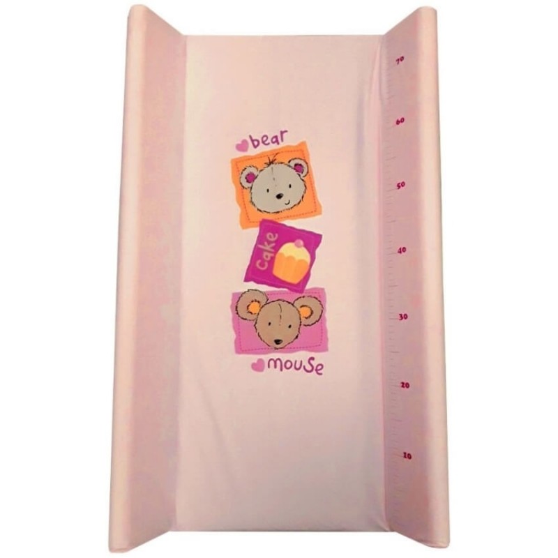 Σκληρή Αλλαξιέρα Lorelli 50x70 cm Bear Cake Mouse Pink