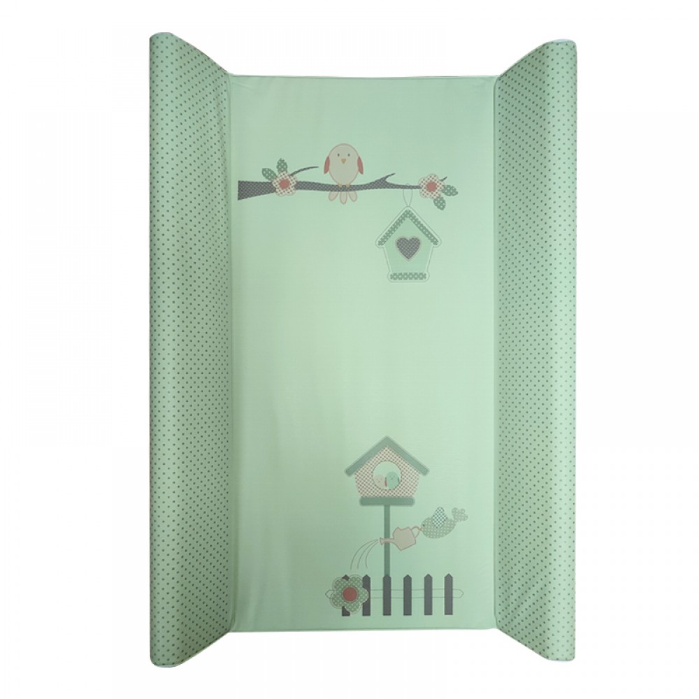 Σκληρή Αλλαξιέρα Lorelli 50x70 cm Green BirdHouse Σκληρή Αλλαξιέρα Lorelli 50x70 cm Green BirdHouse