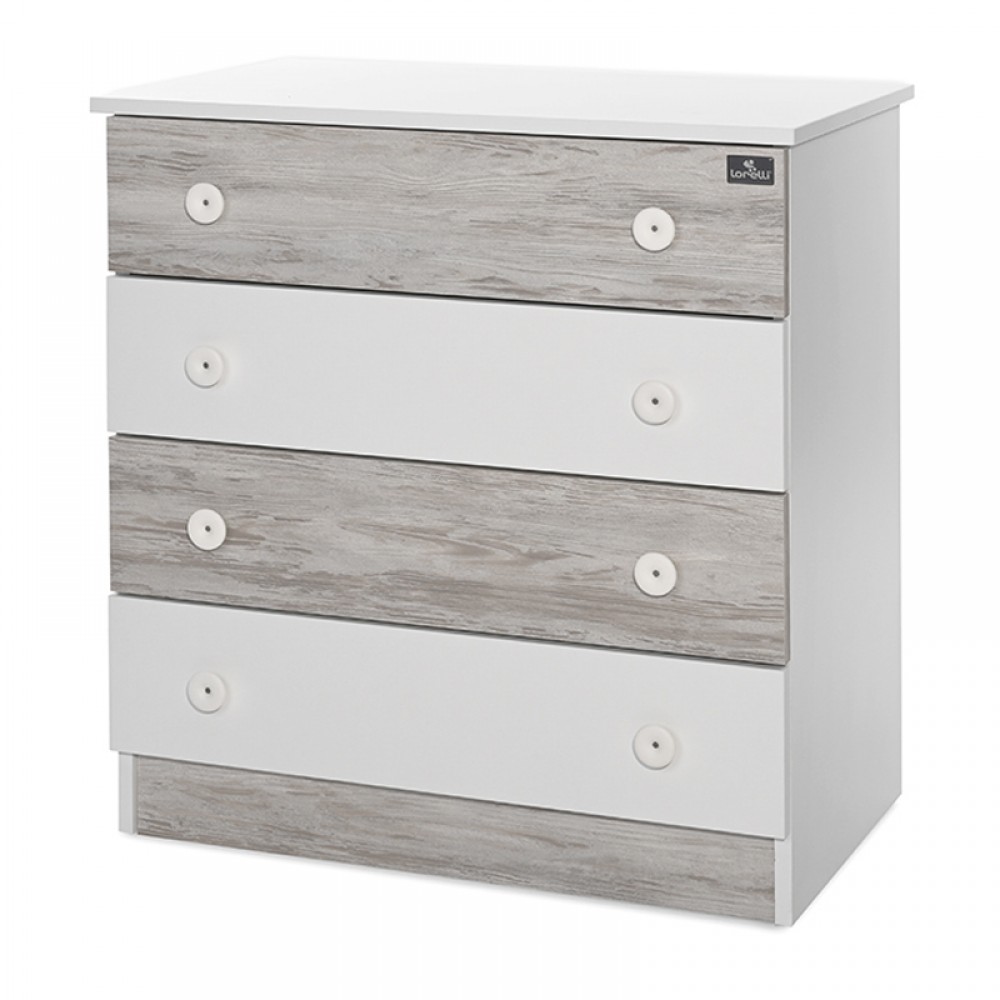 Συρταριέρα Lorelli Dresser White/Artwood New 