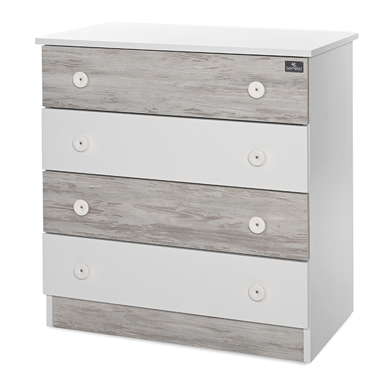 Συρταριέρα Lorelli Dresser White/Artwood New