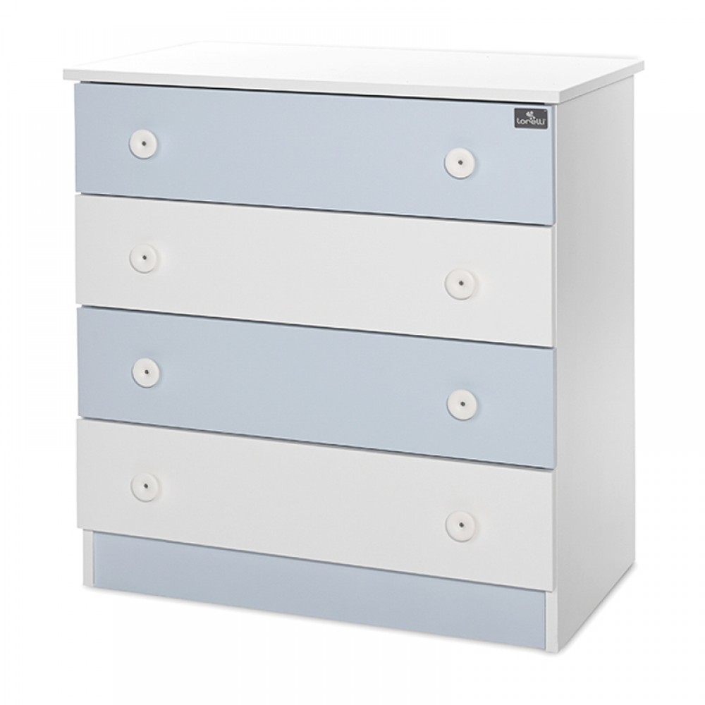 Συρταριέρα Lorelli Dresser White/Baby Blue