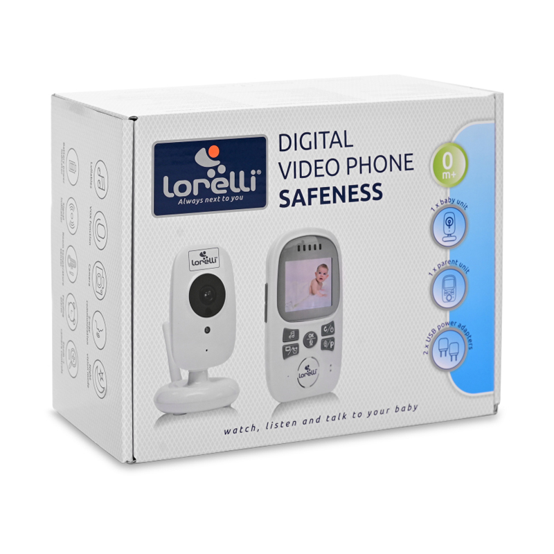 Ενδοεπικοινωνία με Κάμερα Lorelli Digital Video Phone Safeness