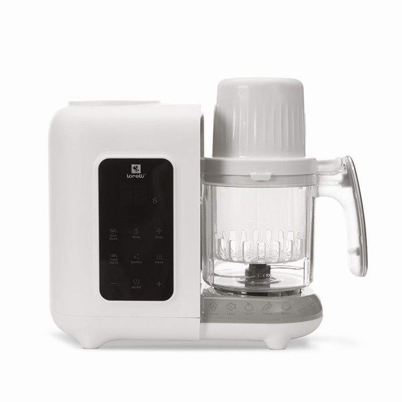 Ατμομάγειρας με Μπλέντερ Lorelli Healthy Baby Chef 7in1 White