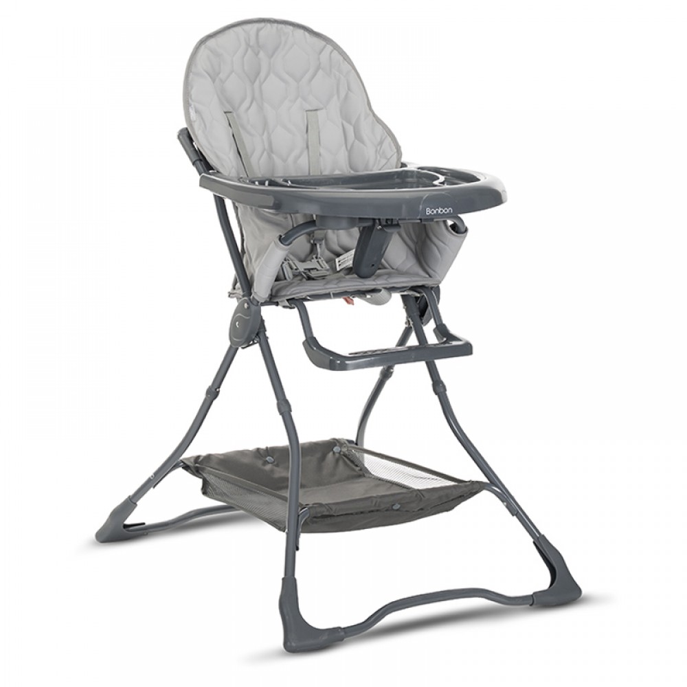 Κάθισμα Φαγητού Lorelli Bon Bon Grey Leather